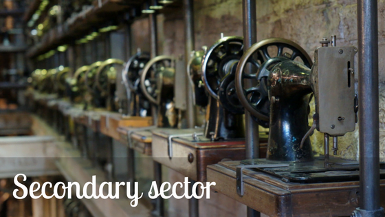 secondary sector examples