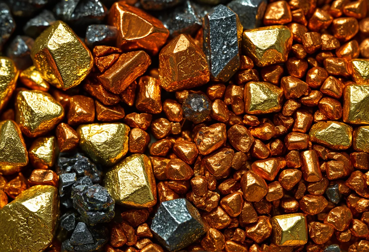 exports of Armenia copper ore gold diamonds tobacco iron alloys