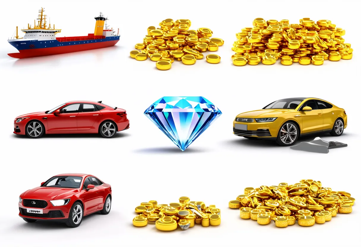 imports of Cayman Islands ships refined petroleum diamonds cars gold